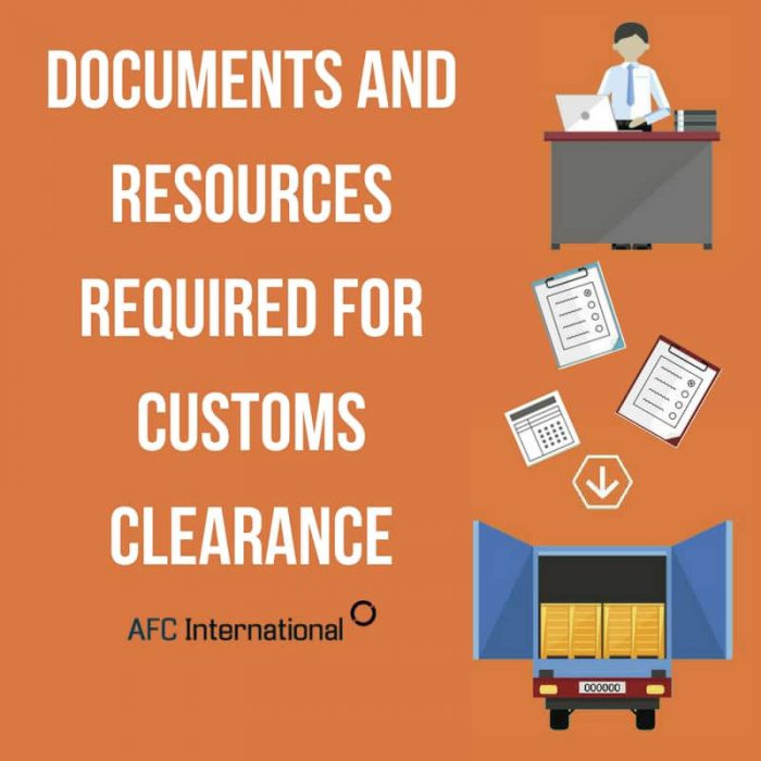 Import customs clearance complete перевод